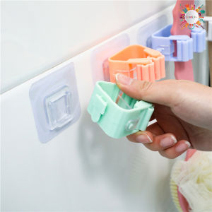 RT78 Gantungan hanger holder Rak sapu Pel Kamar Mandi Kait Penyimpanan Rumah Tangga Tempel Sapu DA522
