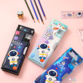 Zaman Now -  Kotak Pensil Case Magnet Untuk Anak Tk & Sd / Kotak Pensil Anak Lengkap Dengan Peruncing / Tempat Pensil Karakter. 