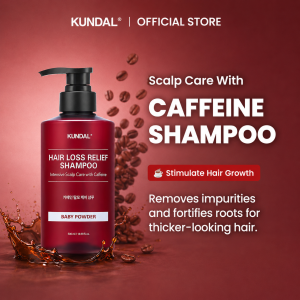 KUNDAL Caffeine Hair Loss Relief Scalp Shampoo 500ml