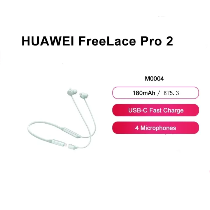 HUAWEI FreeLace Pro Bluetooth Earphones Dual-mic Active Noise