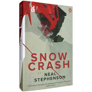[]Original English book snow crash Neal Stephenson classic science fiction