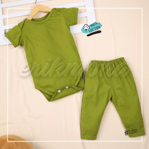 ❤️Baju Bayi Jumper Bayi Polos Autumn Series Earth Tone Comfy Set❤️
