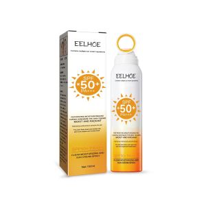 【Hot Sale】EELHOE Sunscreen Spray sunscreen for face and SPF50 Sunblock Protective Outdoor Facial UV Resistance Anti Sunburn Spot Whitening Waterproof Body Sunscreen Sunscreen Lotion Spray UV Protection  Water Resistant Hydrating Face Body Summer Sunscre
