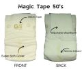 Nestó'baba and Baby Korean Diapers Magic Tape and Pants Diapers by 50s. 