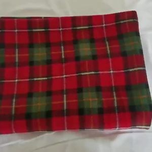 Red Plaid Flannel Blanket Merry Christmas Home Decor Winter Warm Wool Cashmere Blanket Lattice Plush Comfortable Soft Blanket