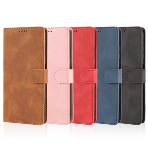 For Xiaomi Redmi Note 14 13 12 11 10 Pro Plus / Redmi Note 14 13 12 5G / Redmi Note 14S 12S 11S 10S Phone Case Magnetic Leather Wallet Card Slots Flip Cover Cellphone Casing