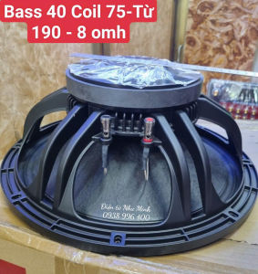 LOA BASS R15  VÀNH 40 Coil 75 - từ 190 - 8R - 450W Nhập khẩu nguyên chiếc ( GIÁ BÁN 1 CHIẾC )