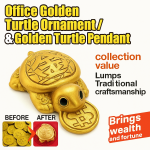 The Golden Beetle Biting Money At Dajia Zhenlan Temple Feng Shui Money Turtle Money-Biting Turtle Feng Shui Little Golden Turtle 咬钱金龟