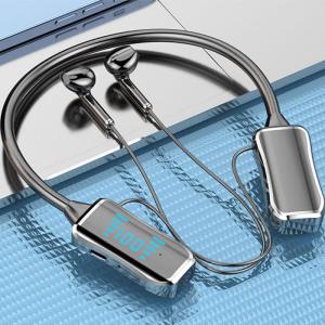 Fone Bluetooth Earphones Wireless Headphones Magnetic Sport Neckband Neck-hanging TWS Wireless Blutooth Headset with Mic Earbuds