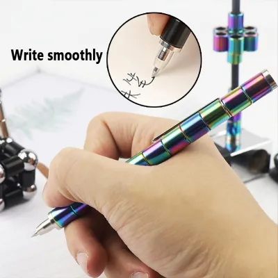 Writing Toys Pen Multi-Function Deformable Ballpoint Creative Decompression Magnetic