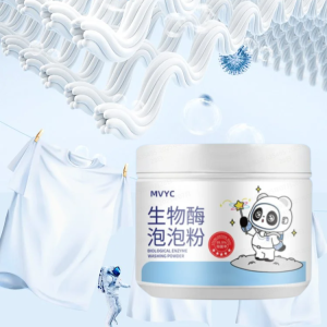 Biological Enzyme Bubble Powder Powerful Stain Remover for Laundry White Shoes Whitening Yellow Removal