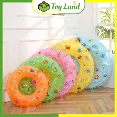 [2 Lớp] Phao Tròn Tập Bơi Cho Bé Và Người Lớn Đủ Size 60cm / 70cm / 80cm / 90cm Phao Bơi Nhiều Màu