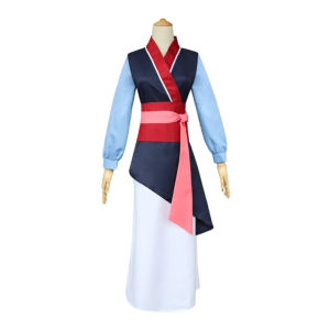 Adult Hua Mulan Cosplay Costume Adults female Chinese style Hanfu Halloween Carnival Suit