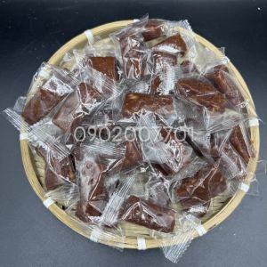 500g Kẹo chuối tươi dừa non thơm béo - đồ ăn vặt