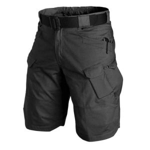 Men Urban Military Tactical Shorts Upgraded Waterproof Quick Dry Multi-pocket Short Pants Outdoor Hunting Fishing Cargo Shorts Plus Size S-3XL