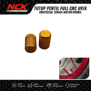 TUTUP PENTIL SEPASANG 2PCS FULL CNC PREMIUM IMPORT UNIVERSAL MOTOR MOBIL