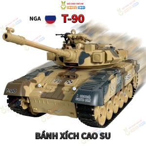 Xe Tăng Điều Khiển Từ Xa Cỡ Lớn Tiger Đức Leopard 2A6 M1A2 Mỹ 99G Trung Quốc Sáng Đèn Phát Nhạc Phun Sương Siêu Ngầu