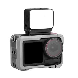 Adjustable Brightness LED Camera Light 3 Color Portable Photography Lighting For Action Cameras Metal Surfaces Mount