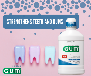 GUM Dental Rinse Wellness Mouthwash 500ml
