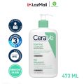 Sữa rửa mặt CeraVe dành cho da thường và da dầu CeraVe Foaming Facial Cleanser 473ml. 