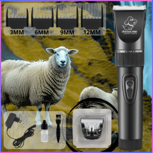 FAST SHIPPING BaoRun P7 PRO Mesin Cukur Domba Kambing Garut Elektrik Charger Tanpa Kabel Pet Clipper