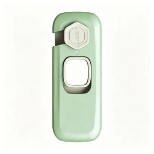 Anti Pinch Double Door Baby Safety Lock 360° Rotation Self Adhesive Cabinet Fridge Child Proof Latch