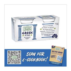 Farmers Union Greek Style All Natural Yoghurt 2 X 140G