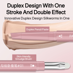 Eyeliner Outlining Silkworms Eyeliner Duplex Natural Makeup Brighten Smooth Women