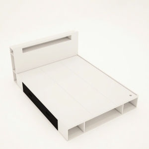 FREESHIP HCM - Giường Ngủ Hộp Có Ngăn Kéo Gỗ MDF Tatana MDF048 - có thiết kế theo yêu cầu khách hàng