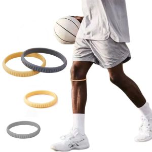 MUQZI Elastic Basketball Knee Force Belt Pressurized Version Rubber Band Patella Belt Periosteal Circle Silica Gel Patella Knee Joint Ring Body Building