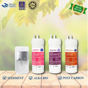 Water Filter Replacement – 3 Stage Alkaline Halal Filter - 6 Inch U type