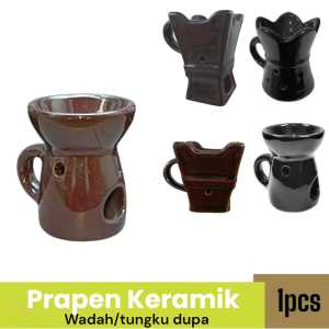 Prapen Keramik Anti Panas/Tungkuk Buhur/Wadah Dupa