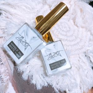 Cồn loang đen trắng trong tạo mẫu nail vân đá chuyên dụng