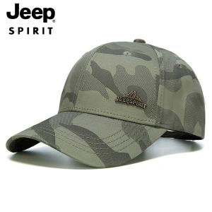 Jeep Spirit Camouflage Outdoor Mens and Womens Hat Casual Hat