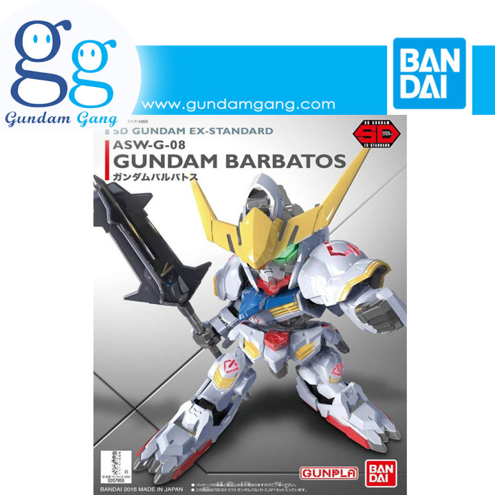 SD Ex Standard Barbatos IBO Iron Blood Orphan BB [Gundam Gang] | Lazada