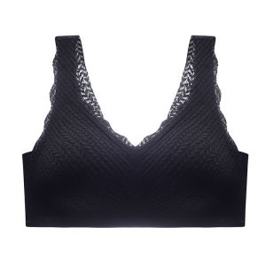 Maniyun One Piece Seamless Bra Women Non-wired Push Up Bra Latex Bra Comfort Lingerie