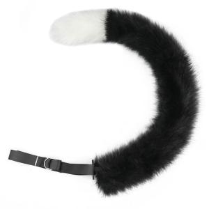 Handmade Plush Cats Ears Headbands Fauxs Furs Tail for Halloween Cosplay Party Costumes Accessories for Kids Adult