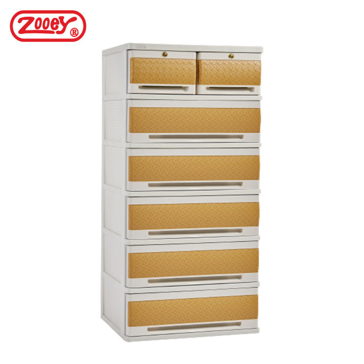 ZOOEY 2022-D DREAMY DRAWER WITH 2-TONE 6LAYER DRAWER/Wardrobe Organizer ...