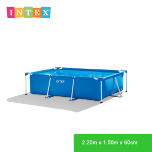 INTEX® 28270 Rectangular Frame Pool (2.20m x 1.50m x 60cm)