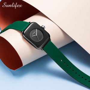 Sunlifex Jam Tangan Wanita Kuarsa Terbaru Korea Gaya Anti Air Asli Jam Tangan Cewek