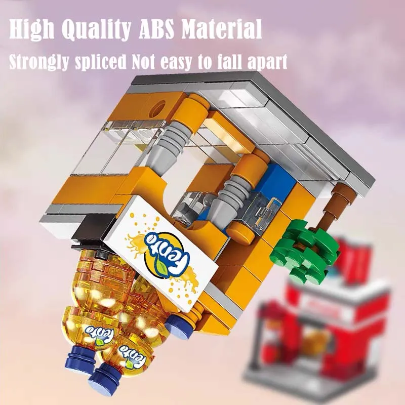 McDonalds KFC House Commercial City Street View Series Building