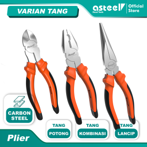 ASTEEL Tang Kombinasi Jepit Lancip Potong Kawat Kabel Besi 6 7 8 Inch Combination Plier Linesman