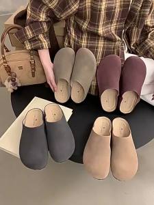 [Free Shipping] Thick-Soled Lettered Sandals For Women Spring/Summer Outdoor Wear 2025 New Style Casual Soft-Soled Non-Slip Flip-Flops For Beach Outings