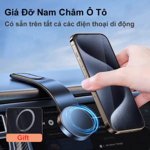 Giá Đỡ Nam Châm Ô Tô c02 Giá Đỡ Điện Thoại Từ Tính Hoạt động với tất cả điện thoại di động HOCO