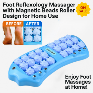 Foot Spa Roller Massage Magnetic Beads Roller Type Foot Spa Equipment Foot Spa Foot Healthy Vitality