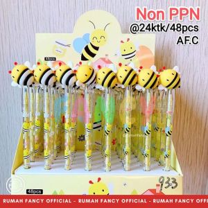[1 PCS] Pensil Anak Bensia Onde Karakter Cute Bee Lebah Lucu