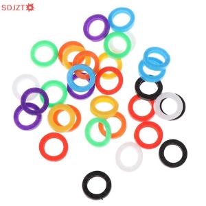 🚚【Local Express Delivery】🚚 32X Bright Colors Hollow Silicone Key Cap Covers Topper Keyring Gift