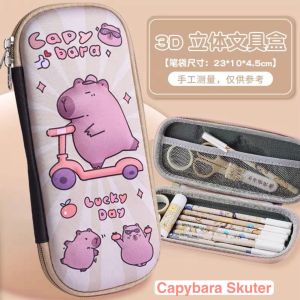 Kotak Pensil Lucu Anak 3D EVA Cartoon Paw patrol Capybara Stella Lou Lotso pom purin pochacco Kuromi Hello Kitty Unicorn Rabbit Nasa Dino Cat Kucing Astronot Space Giraffe cinnamoroll Mermaid Jerapa Disney Perempuan Cowok Cewek Tempat Pencil Case Box 4D