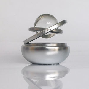 Sáp thơm ô tô Galaxy kim loại sáp thơm xe hơi chạy bằng năng lượng mặt trời gắn taplo xe tiện lợi