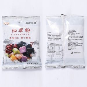 Cooling food white jelly powder/Grass Jelly Powder 100g/pack 森庄农品烧仙草粉家用自制仙草粉 白凉粉果冻专用粉